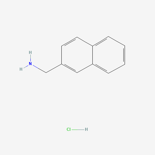 1-(2-naphthyl)methanamine (CAS: 2241-98-7) - Chemical Structure and Molecular Formula 