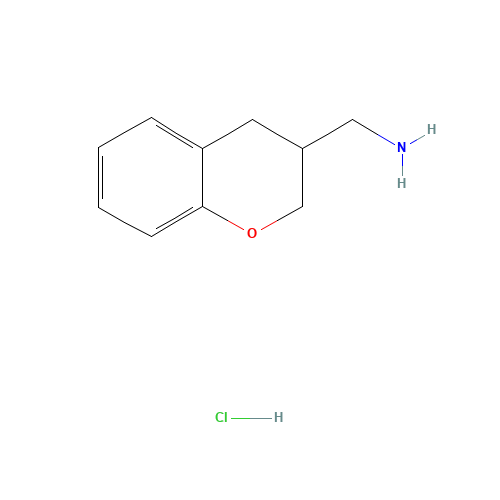 1-(3,4-Dihydro-2H-chromen-3-yl)methanamine hydrochloride (1:1) (CAS: 113771-75-8) - Related Chemical Product