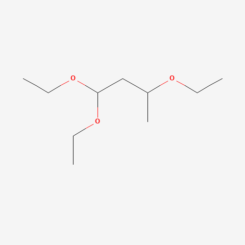 1,1,3-Triethoxybutane (CAS: 5870-82-6) - Chemical Structure and Molecular Formula 