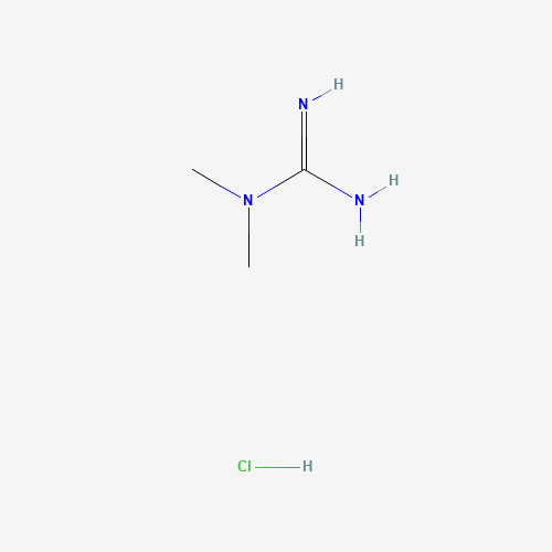 1,1-Dimethylguanidine (CAS: 22583-29-5) - Chemical Structure and Molecular Formula 