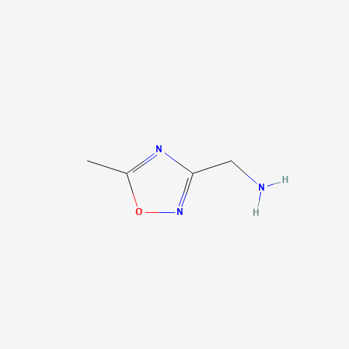 1,2,4-oxadiazole-3-methanamine, 5-methyl- (CAS: 54435-03-9) - Chemical Structure and Molecular Formula 