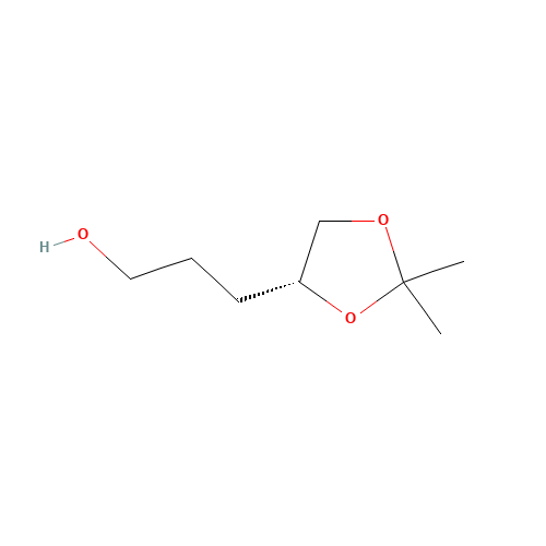 1,3-Dioxolane-4-propanol, 2,2-dimethyl-, (S)- (CAS: 133008-08-9) - Related Chemical Product