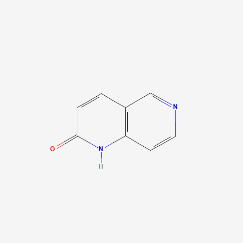 1,6-naphthyridin-2-ol (CAS: 23616-29-7) - Chemical Structure and Molecular Formula 