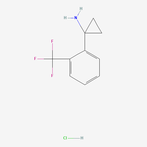 1-[2-(Trifluormethyl)phenyl]cyclopropanamin (CAS: 886366-53-6) - Related Chemical Product
