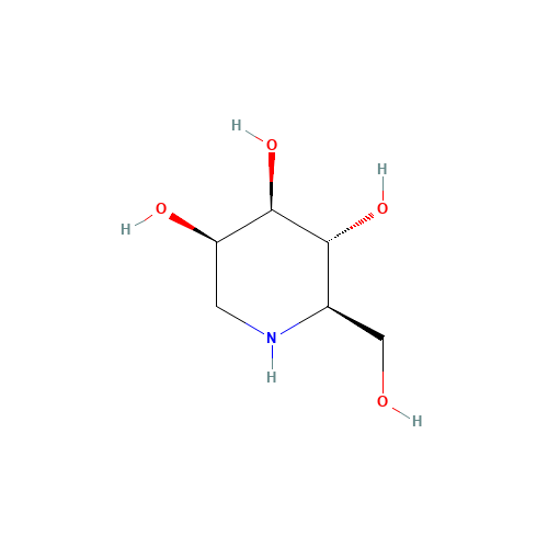 1-deoxymannojirimycin (CAS: 84444-90-6) - Related Chemical Product
