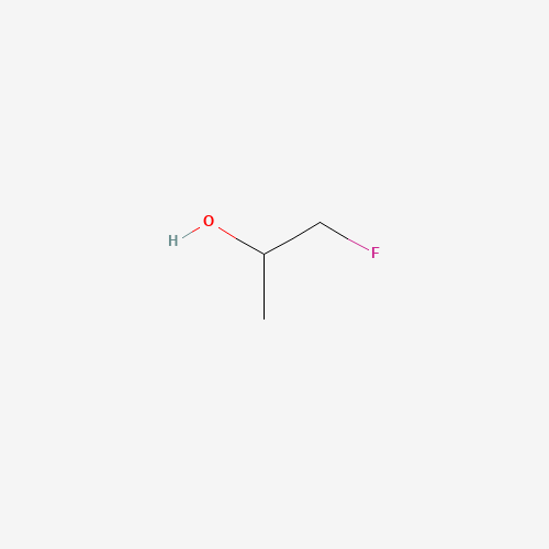 1-Fluoropropan-2-ol (CAS: 430-50-2) - Chemical Structure and Molecular Formula 