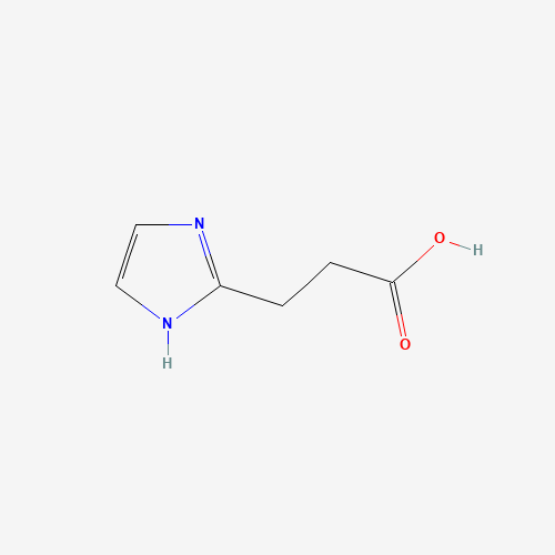 1H-imidazole-2-propanoic acid (CAS: 178388-79-9) - Chemical Structure and Molecular Formula 