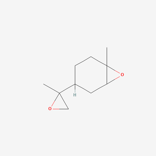 1-Methyl-4-(2-methyloxiranyl)-7-oxabicyclo(4.1.0)heptane (CAS: 96-08-2) - Chemical Structure and Molecular Formula 