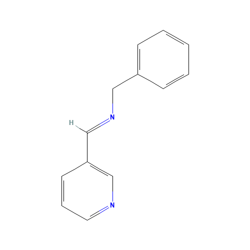 1-Phenyl-N-[(E)-pyridin-3-ylmethylene]methanamine (CAS: 71718-88-2) - Related Chemical Product