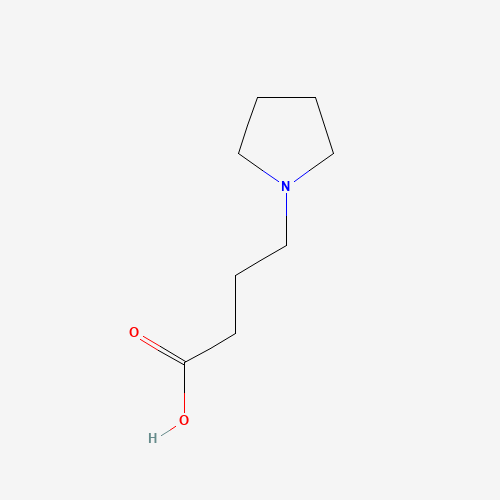 1-Pyrrolidinebutanoic acid (CAS: 85614-44-4) - Chemical Structure and Molecular Formula 