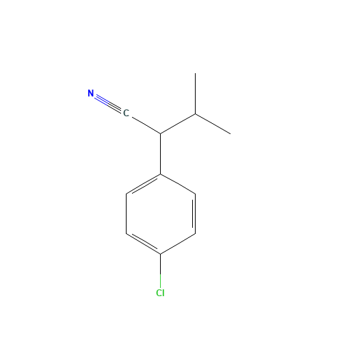 2-(4-Chlorophenyl)-3-methylbutanenitrile (CAS: 2012-81-9) - Related Chemical Product