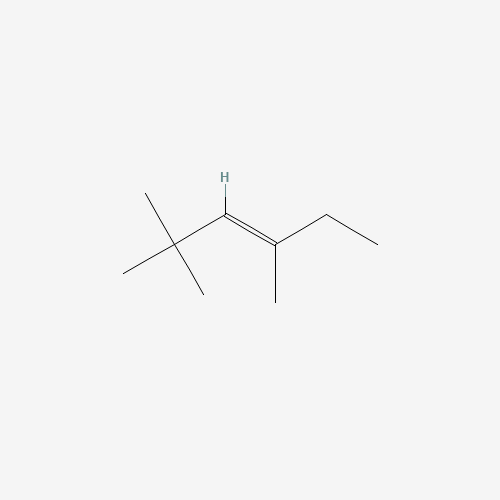 2,2,4-Trimethyl-3-hexene (CAS: 59643-72-0) - Chemical Structure and Molecular Formula 