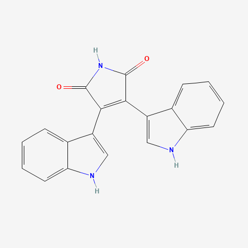 2,3-bis-(1h-indol-3-yl)-maleimide (CAS: 119139-23-0) - Related Chemical Product