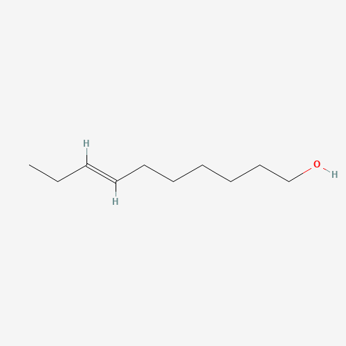 dec-7-en-1-ol (CAS: 52957-12-7) - Chemical Structure and Molecular Formula 