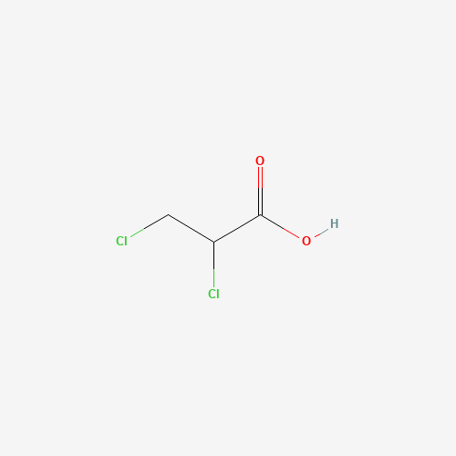 2,3-Dichloropropanoic acid (CAS: 565-64-0) - Chemical Structure and Molecular Formula 