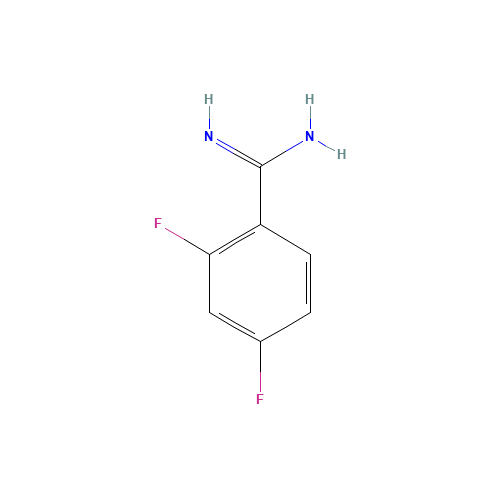 2,4-Diluorobenzamidine (CAS: 885957-21-1) - Related Chemical Product