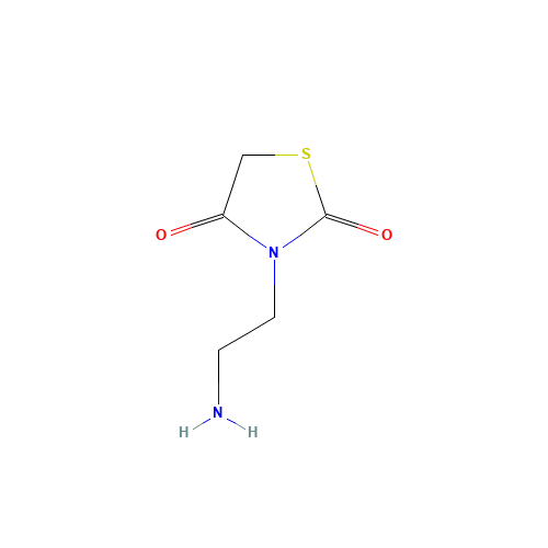 2,4-thiazolidinedione, 3-(2-aminoethyl)- (CAS: 39137-36-5) - Related Chemical Product