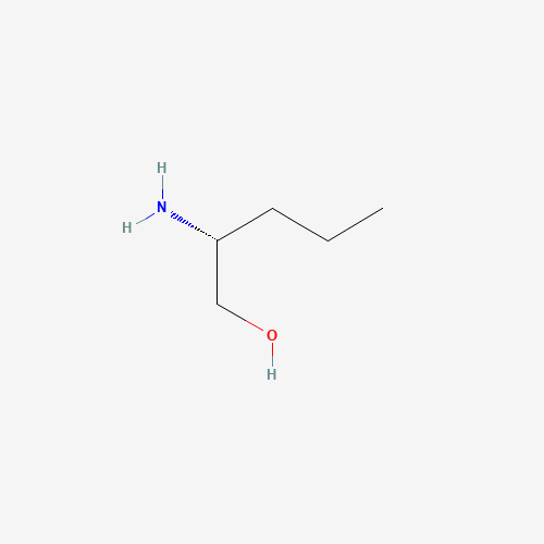 2-Amino-1-pentanol (CAS: 80696-30-6) - Chemical Structure and Molecular Formula 