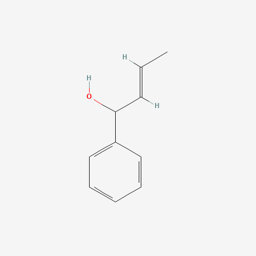 2-Buten-1-ol, 1-phenyl- (CAS: 3347-57-7) - Chemical Structure and Molecular Formula 