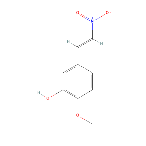 2-Methoxy-5-[(E)-2-nitrovinyl]phenol (CAS: 39816-35-8) - Related Chemical Product