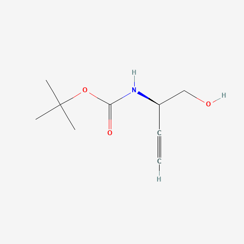 2-Methyl-2-propanyl [(2R)-1-hydroxy-4-pentyn-2-yl]carbamate (CAS: 162107-49-5) - Related Chemical Product