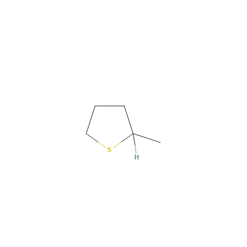 2-methylthiolane (CAS: 1795-09-1) - Chemical Structure and Molecular Formula 