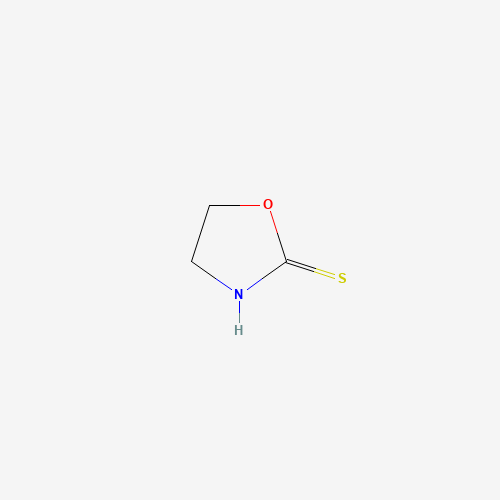 2-oxazolidinethione (CAS: 5840-81-3) - Chemical Structure and Molecular Formula 