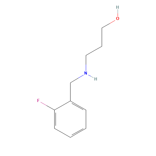 3-[(2-Fluorobenzyl)amino]propan-1-ol (CAS: 436087-21-7) - Related Chemical Product