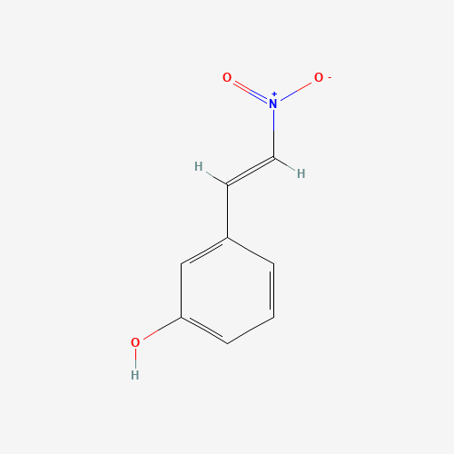 3-[(E)-2-Nitrovinyl]phenol (CAS: 3156-44-3) - Chemical Structure and Molecular Formula 