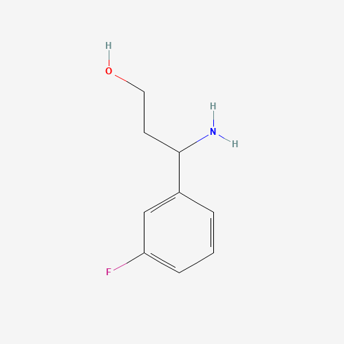 3-Amino-3-(3-fluorophenyl)propan-1-ol (CAS: 683221-07-0) - Related Chemical Product