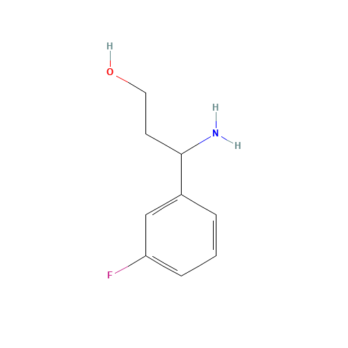 3-Amino-3-(3-fluorophenyl)propan-1-ol (CAS: 683221-07-0) - Related Chemical Product