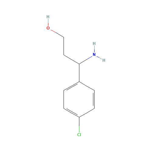 3-Amino-3-(4-chlorophenyl)propan-1-ol (CAS: 68208-26-4) - Related Chemical Product