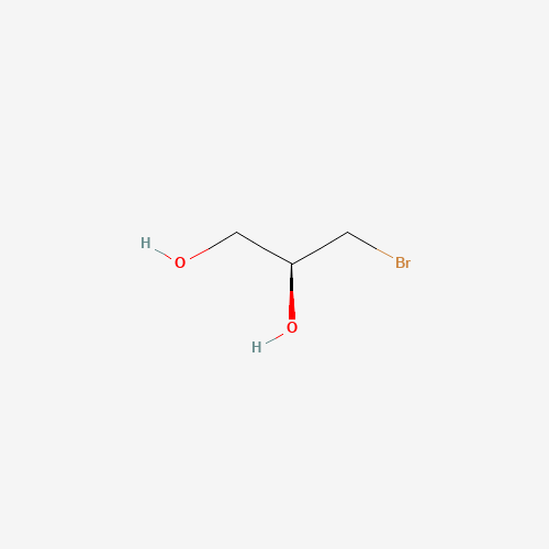 3-Bromopropane-1,2-diol (CAS: 137490-63-2) - Chemical Structure and Molecular Formula 