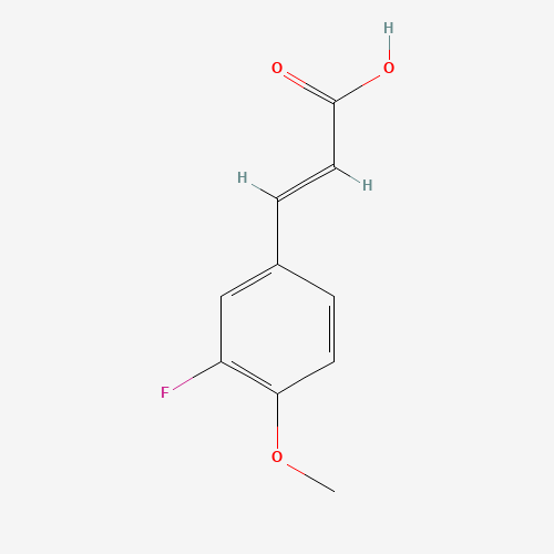 3-Fluoro-4-methoxycinnamic acid (CAS: 713-85-9) - Related Chemical Product