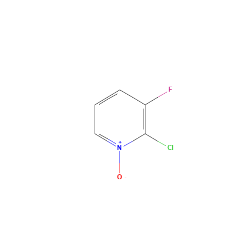 3-Fluorpyridin-1-oxid (CAS: 85386-94-3) - Chemical Structure and Molecular Formula 