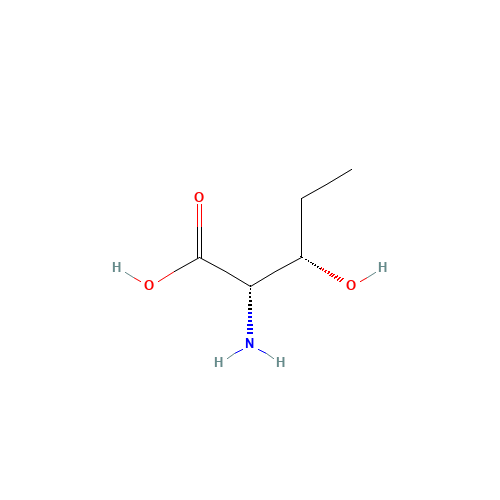 3-Hydroxynorvaline (CAS: 10148-66-0) - Chemical Structure and Molecular Formula 