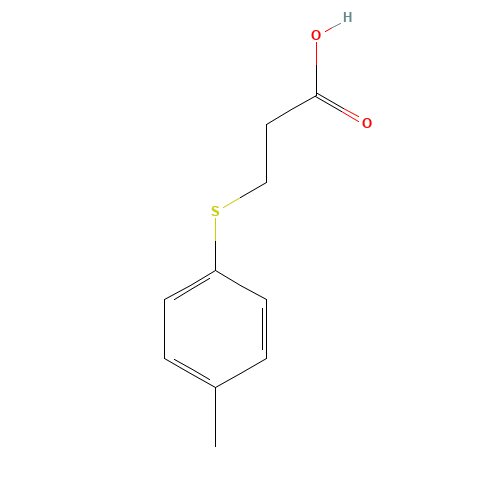 3-p-Tolylsulfanyl-propionic acid (CAS: 13739-35-0) - Related Chemical Product