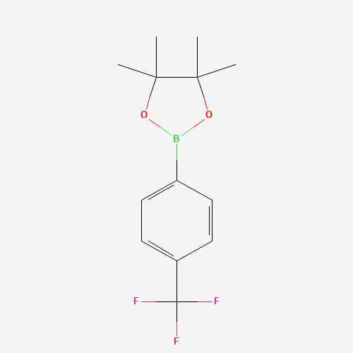 4,4,5,5-Tetramethyl-2-[4-(trifluoromethyl)phenyl]-1,3,2-dioxaborolane (CAS: 214360-65-3) - Related Chemical Product