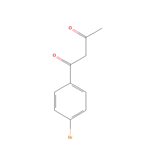 4-Bromobenzoylacetone (CAS: 4023-81-8) - Chemical Structure and Molecular Formula 