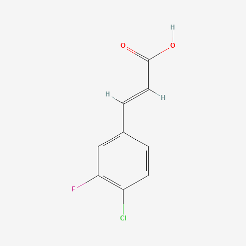 4-Chloro-3-fluorocinnamic acid (CAS: 202982-66-9) - Related Chemical Product