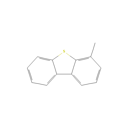 4-Methyldibenzo[b,d]thiophene (CAS: 7372-88-5) - Chemical Structure and Molecular Formula 