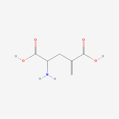 4-Methyleneglutamic acid (CAS: 7150-74-5) - Chemical Structure and Molecular Formula 