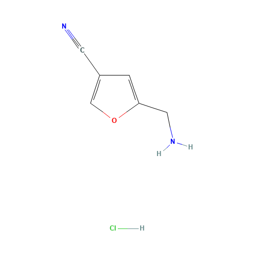 5-(Aminomethyl)-3-furonitrile (CAS: 232280-80-7) - Related Chemical Product
