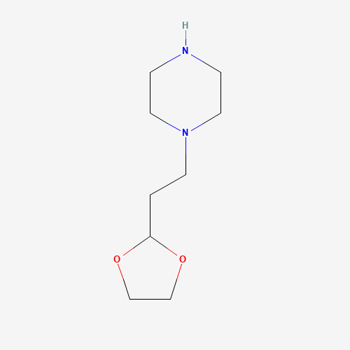 5-{[(2-piperazin-1-ylethyl)amino]methylene}pyrimidine-2,4,6(1H,3H,5H)-trione (CAS: 25553-77-9) - Related Chemical Product
