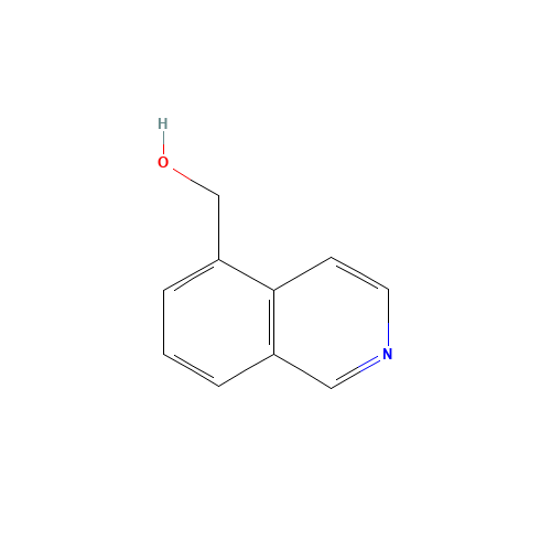 5-Isoquinolinylmethanol (CAS: 76518-57-5) - Chemical Structure and Molecular Formula 