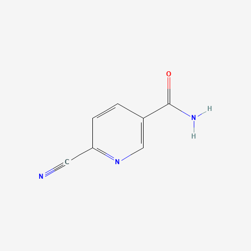 6-Cyanonicotinamide (CAS: 14178-45-1) - Chemical Structure and Molecular Formula 