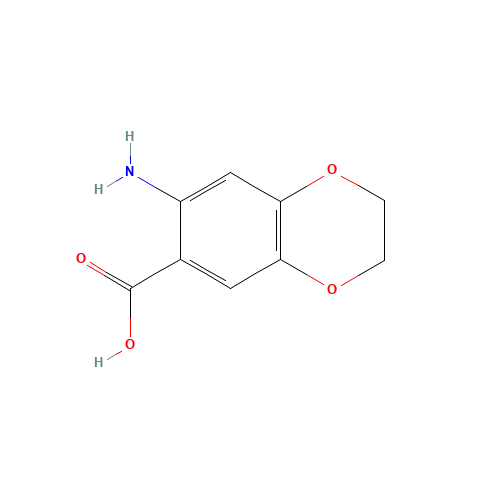 7-amino-2,3-dihydro-1,4-benzodioxine-6-carboxylic acid (CAS: 99358-09-5) - Related Chemical Product