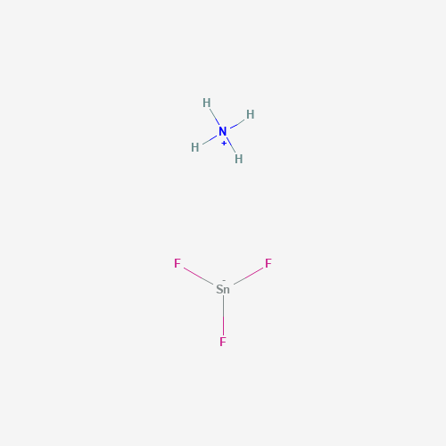 Ammonium trifluorostannate(1-) (CAS: 15660-29-4) - Chemical Structure and Molecular Formula 