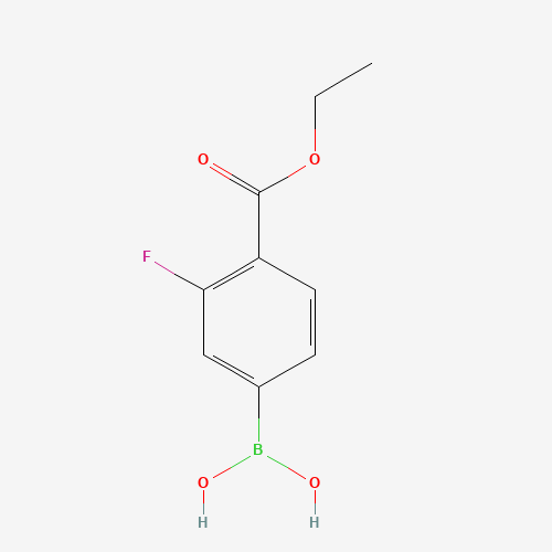 Benzoic acid, 4-borono-2-fluoro-, ethyl ester (CAS: 874288-38-7) - Related Chemical Product