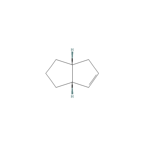 bicyclo[3.3.0]oct-2-ene (CAS: 930-99-4) - Chemical Structure and Molecular Formula 